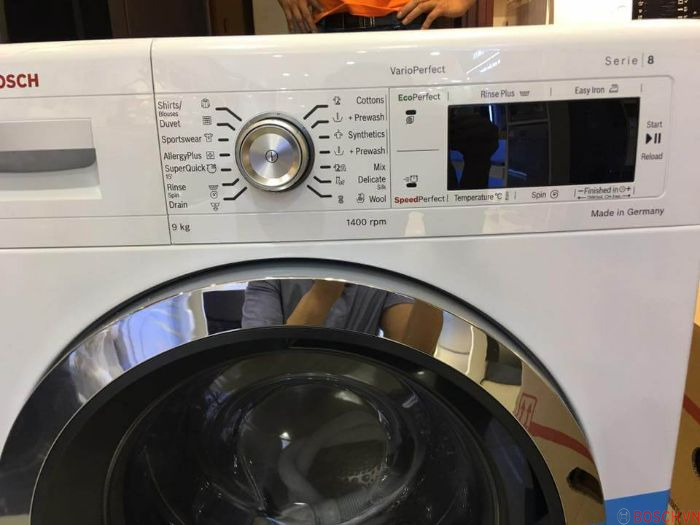 Bảng điều khiển máy giặt Bosch WAW28480SG