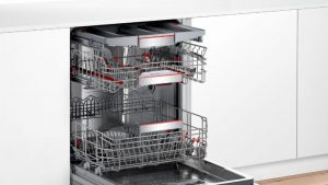 Hệ thống giàn rửa của máy rửa bát Bosch SMS88TI40M