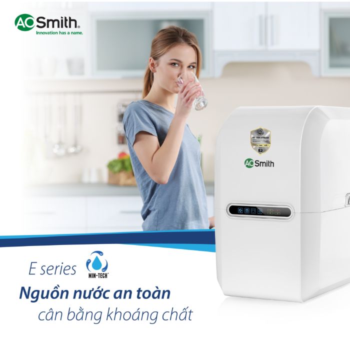 Chất lượng nguồn nước đầu ra của máy lọc nước AO.Smith G2  luôn đảm bảo an toàn 