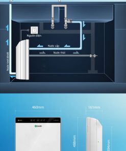 Thông số lắp đặt của máy lọc nước A.O.Smith UV AR600-U3 