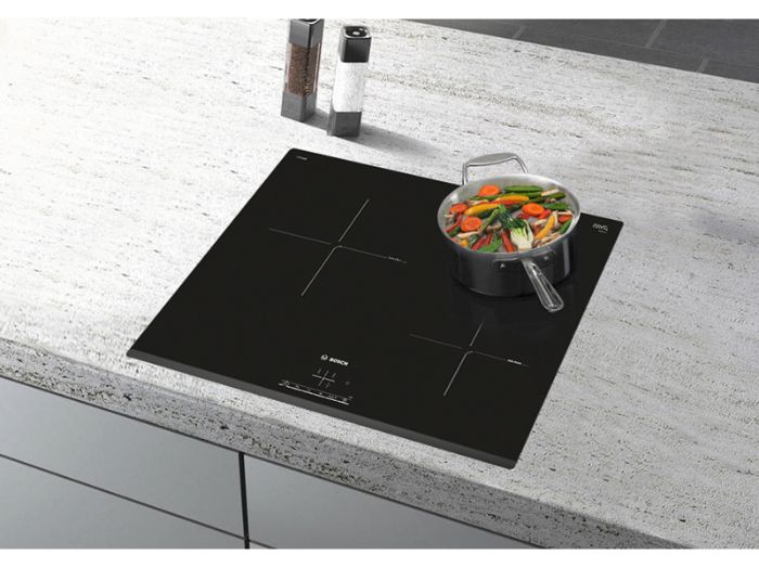 Tính năng tự động nhận diện vùng nấu hiện đại của bếp từ Bosch PID675DC1E