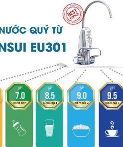 Sáu loại nước quý của Máy lọc nước điện giải Cleansui EU301