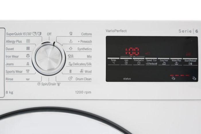 Núm xoay điều khiển của Máy giặt cửa trước Bosch WAT24480SG