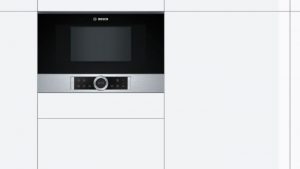 Lò vi sóng Bosch BFL634GS1B phù hợp với hầu hết không gian bếp