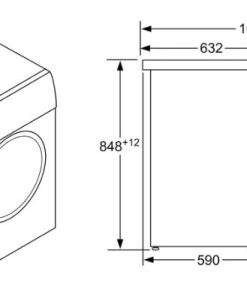 Thông số kỹ thuật của Máy Giặt Bosch WAT28482SG 