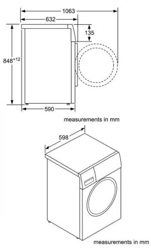 Thông số kỹ thuật của Máy giặt cửa trước Bosch WAW28790HK 