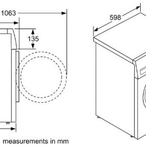 Thông số kỹ thuật của Máy Giặt Bosch WAV28L40SG