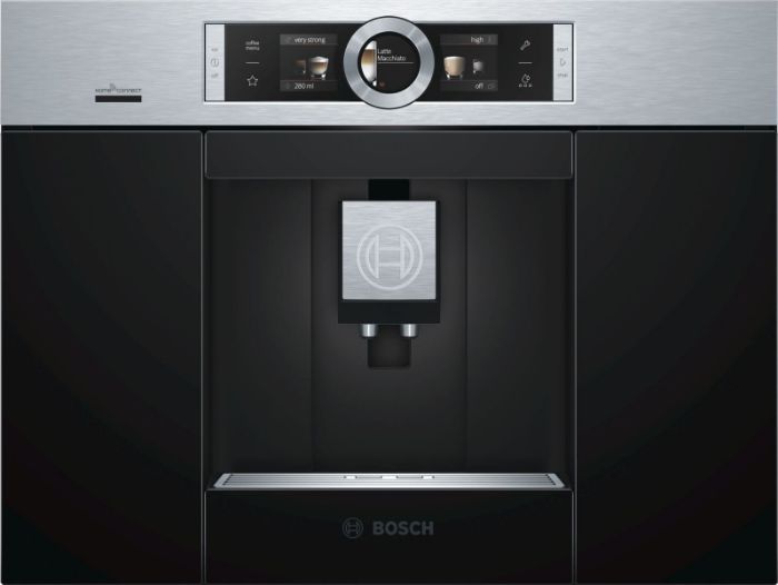 Máy pha cà phê Bosch CTL636ES6 thiết kế sang trọng, tính năng thông minh 