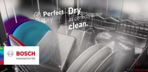 Sấy khô bằng hạt Zeolith công nghệ mới cho Máy rửa bát Bosch SMV6ZCX42E