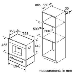 Thông số kỹ thuật của Máy pha cà phê Bosch CTL636ES6 