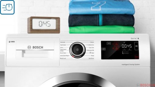 Bảng điều khiển của Máy giặt sấy Bosch WNA14400SG