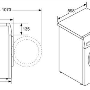 Thông số kỹ thuật của Máy giặt sấy Bosch WNA14400SG