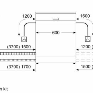 Thông số kỹ thuật của Máy rửa bát Bosch SMS2HAI12E