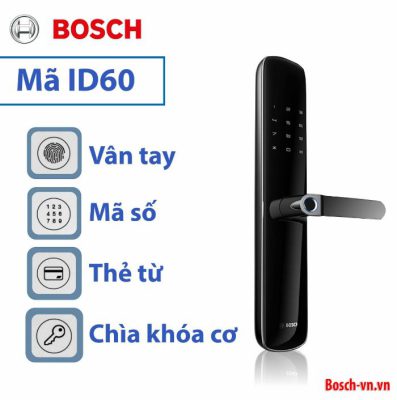 4 phương pháp mở cửa thông minh của Khóa Cửa Điện Tử Bosch ID60