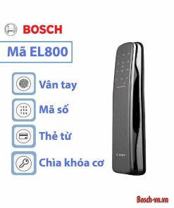 Khóa cửa điện tử Bosch EL800 tích hợp 4 phương pháp mở cửa
