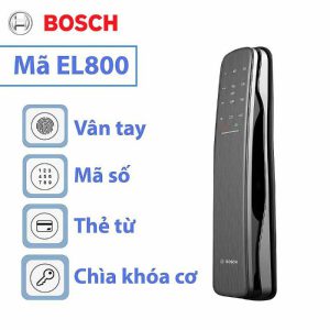 Khóa cửa điện tử Bosch EL800 tích hợp 4 phương pháp mở cửa
