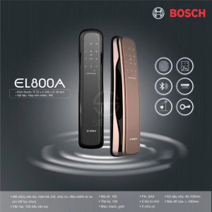 Khóa cửa điện tử Bosch EL800 mang lại cho bạn sự an toàn cao
