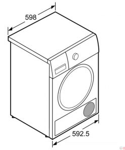 Thông số kỹ thuật của Máy giặt Bosch cửa trước WGG254A0SG