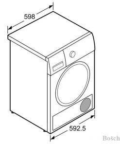 Thông số kỹ thuật của Máy rửa bát Bosch SMS2IVW01P