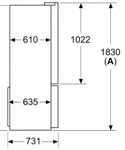 Thông số kỹ thuật của Tủ Lạnh Bosch KFN96APEAG