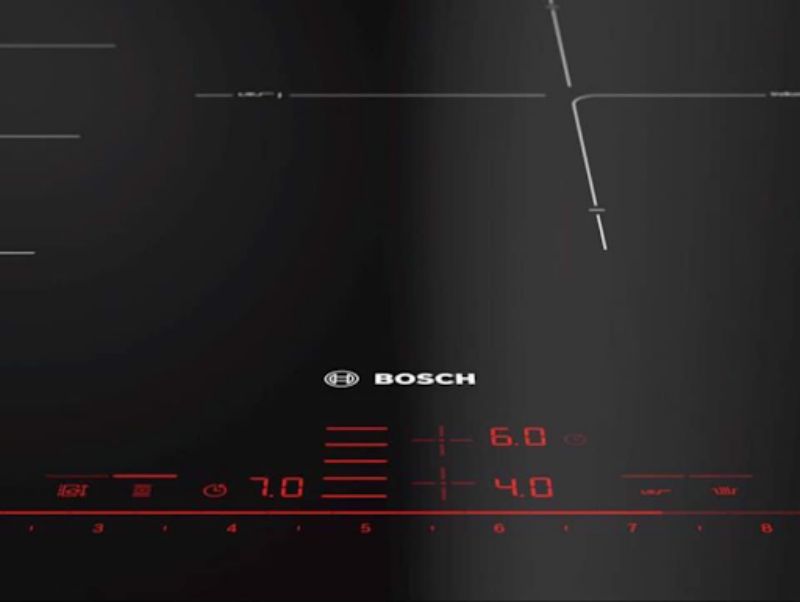 Đánh giá bếp từ Bosch PXE875DC1E về thiết kế 