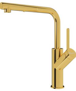 Vòi rửa bát Konox rút dây Artan Gold thiết kế sang trọng, tính năng hiện đại 