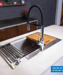 Chậu rửa Konox Workstation - Topmount Sink KN8050TS thiết kế tinh xảo