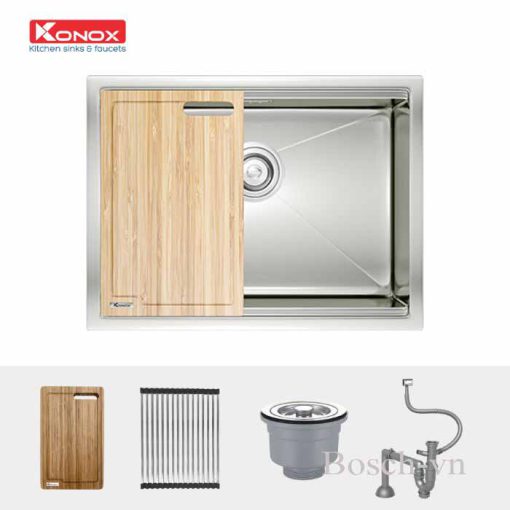 Chậu rửa Konox Workstation - Undermount Sink KN6046SU thiết kế tinh xảo
