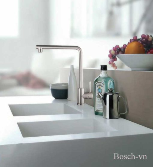Vòi rửa bát Konox rút dây Artan Nickel bền bỉ, luôn sáng bóng