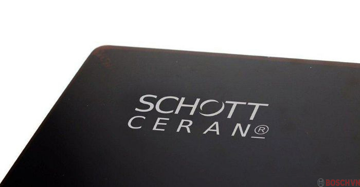 Mặt kính Schottceran của Bếp từ Bosch PUC611BB5E