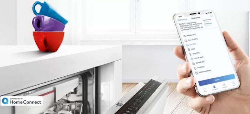 Home Connect cho phép bạn điều khiển và giám sát từ xa 