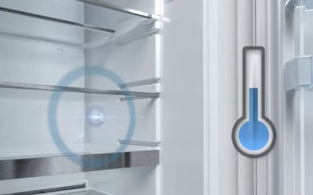 Nhiệt độ lưu trữ hoàn hảo với Tủ lạnh Bosch Side By Side KAI90VI20G