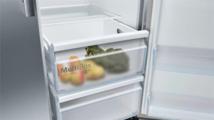 Khay chứa lớn multibox drawer đựng được nhiều rau củ quả và thực phẩm lớn