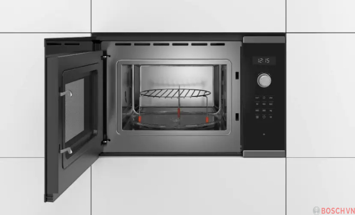 Lò vi sóng Bosch BEL554MS0B phù hợp với hầu hết không gian bếp
