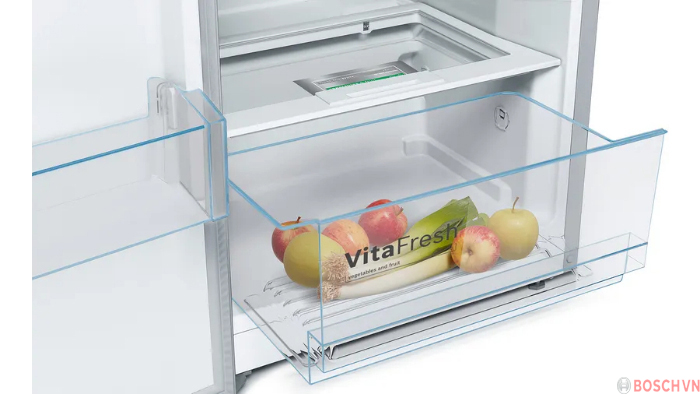 Ngăn chứa VitaFresh của Tủ lạnh Bosch KSV36VIEP 