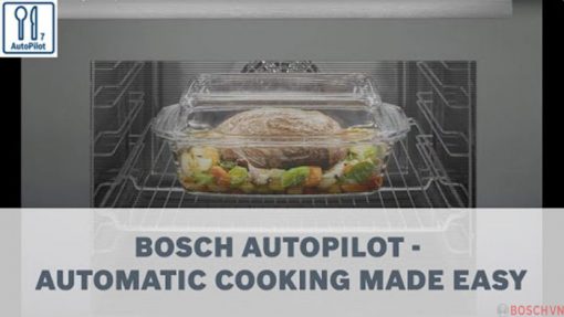 Tính năng nấu ăn tự động tiện lợi Lò vi sóng Bosch FEL053MS1M