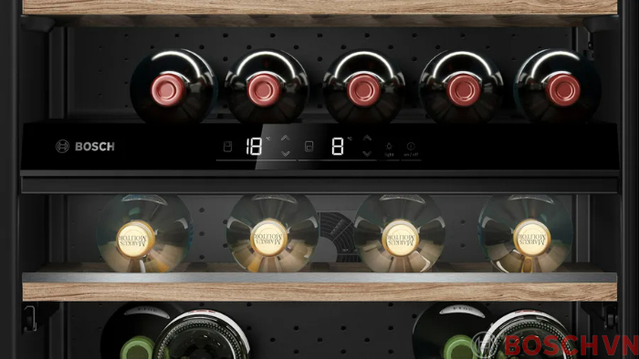 Hệ thống bảng điều khiển của Tủ rượu Bosch KUW21AHG0
