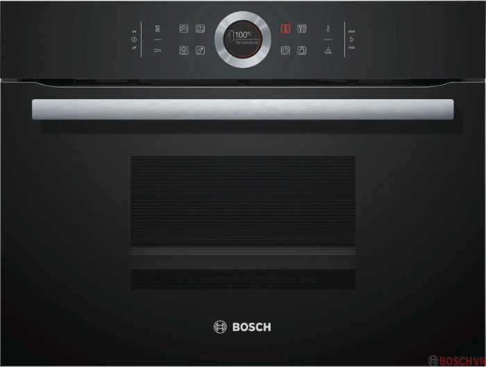 Lò hấp Bosch CDG634AB0 thiết kế sang trọng, công nghệ thông minh