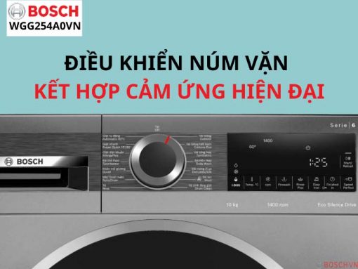 Bảng điều khiển của máy Máy Giặt Bosch WGG254A0VN 