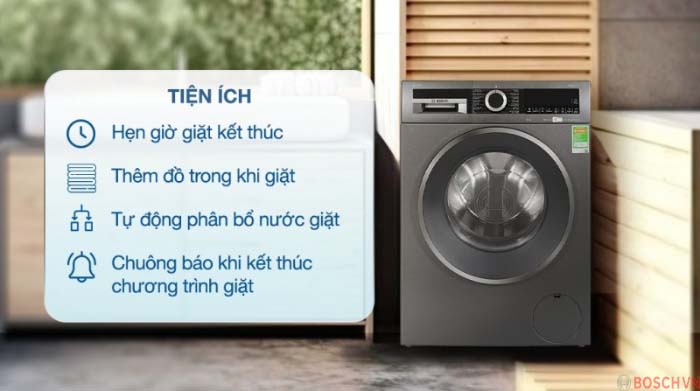 Máy Giặt Bosch WGG254A0VN cho bạn sự hài lòng