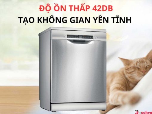 Máy rửa bát SMS4EMI06E nhập khẩu Châu Âu