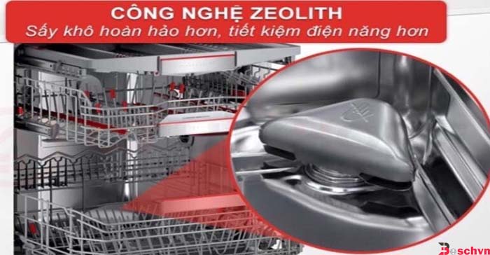 Tính năng Zeolith đem lại kết quả sấy khô hoàn hảo 