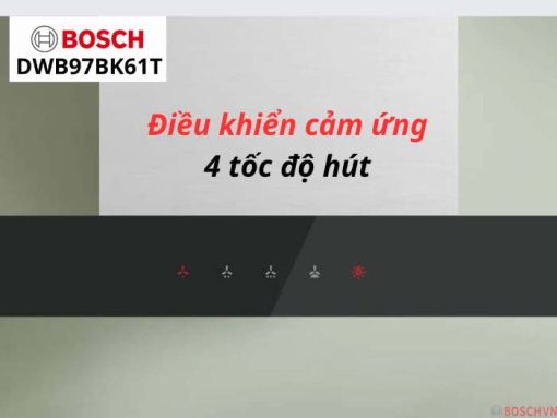 Bảng điều khiển của Máy hút mùi Bosch DWB67BK61T