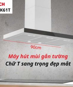 Máy hút mùi Bosch DWB97BK61T thiết kế hiện đại