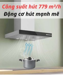 Máy hút mùi Bosch DWB67BK61T hoạt động bền bỉ, yên tĩnh