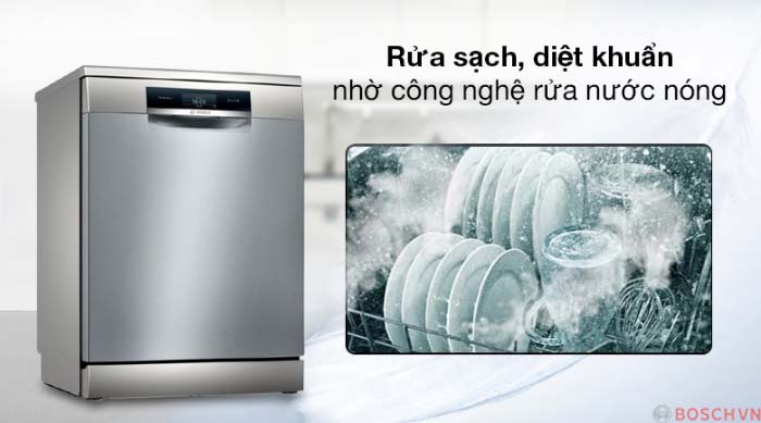 Công nghệ rửa chuyên sâu giúp rửa sạch hiệu quả