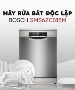 Máy rửa bát Bosch SMS6ZCI85M nhập khẩu Châu Âu
