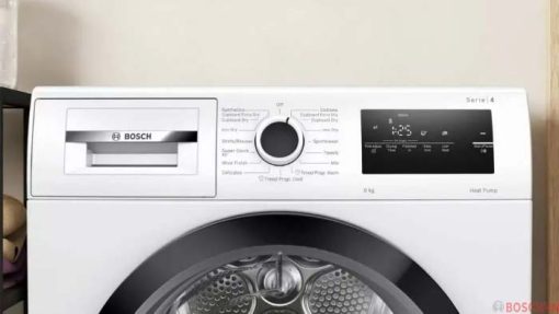 Hệ thống bảng điều khiển của Máy sấy Bosch WTH85008SG