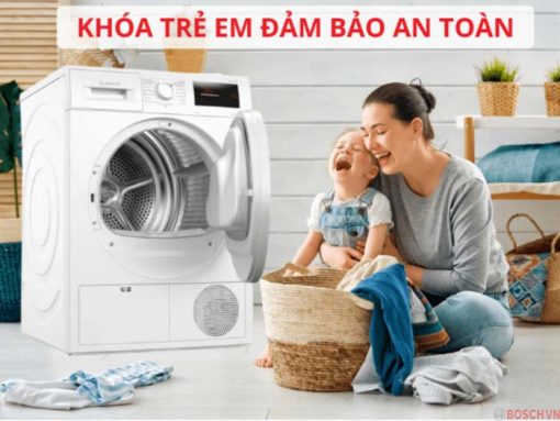 Tính năng khóa trẻ em an toàn khi sử dụng 